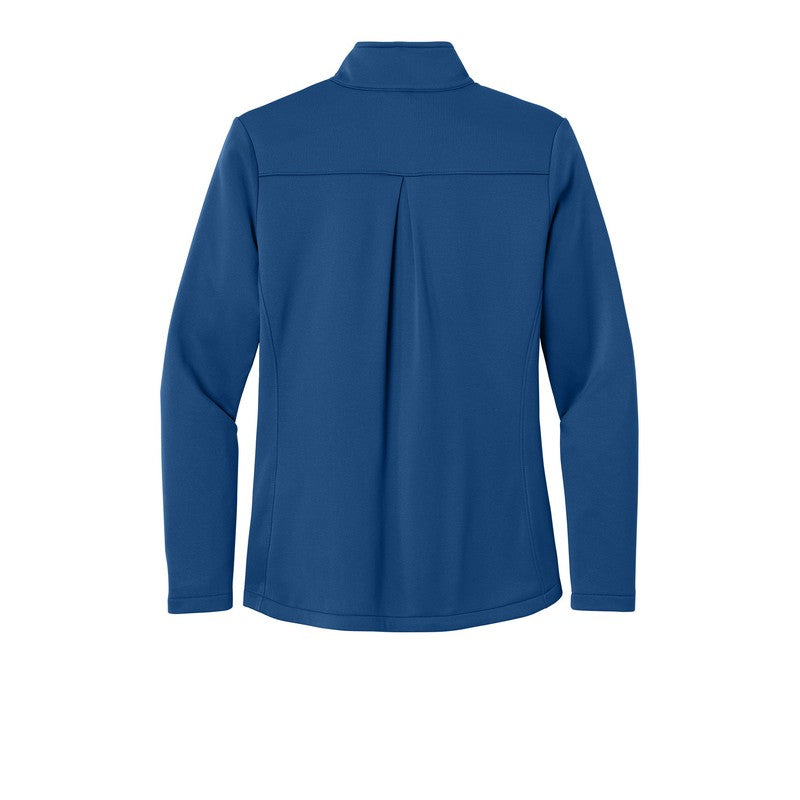 T4G Eddie Bauer® Women’s Smooth Mid Layer Fleece 1/2-Zip - Cobalt Blue