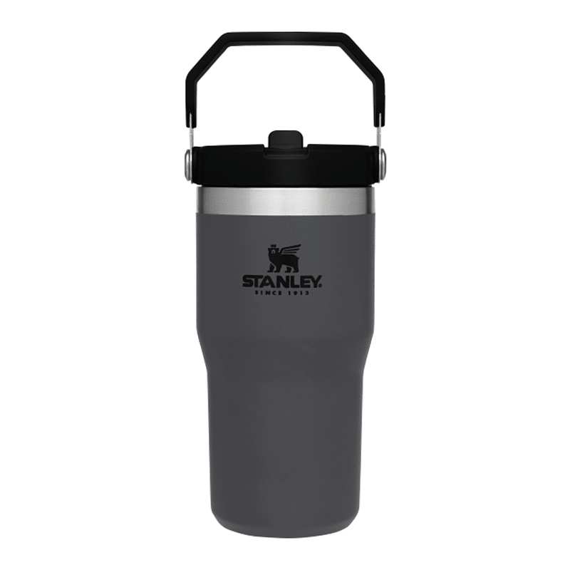 Stanley IceFlow™ Flip Straw Tumbler 20 oz - CHARCOAL - CUSU