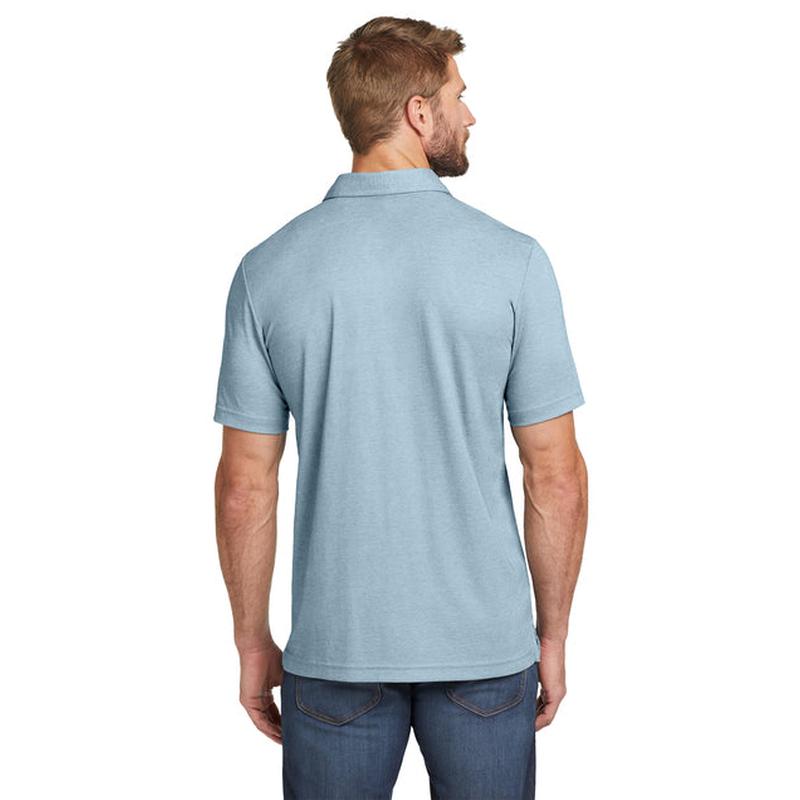 SEI TEAM BRIAN TravisMathew Oceanside Heather Polo - Allure Heather