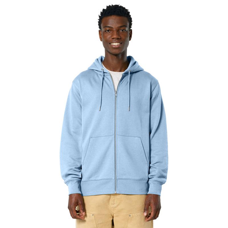 SEI TEAM BRIAN Stanley/Stella Unisex Cultivator 2.0 Full-Zip Hooded Sweatshirt - Blue Soul