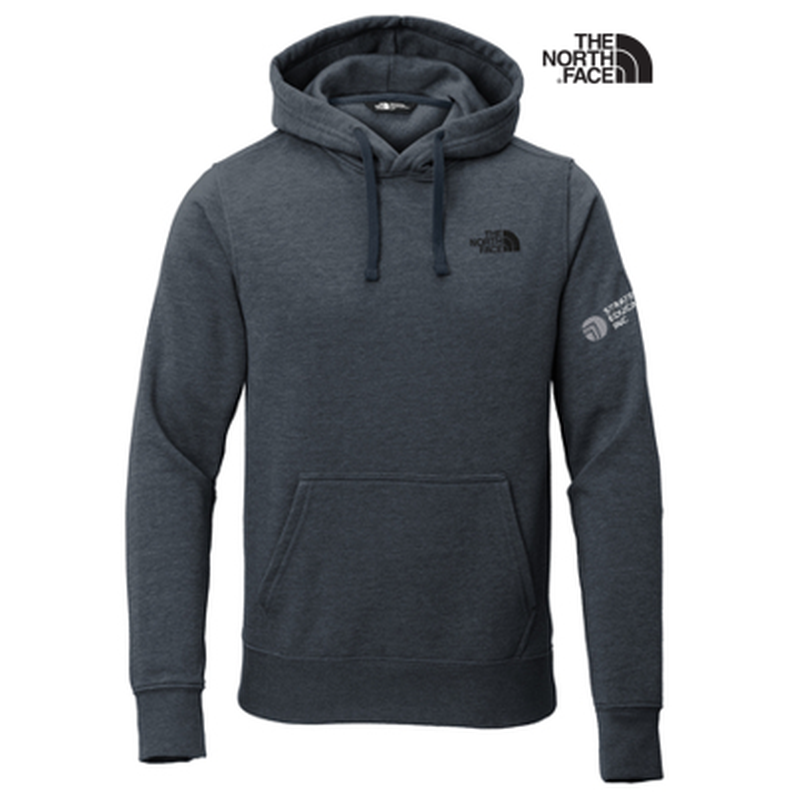 NEW The North Face Chest Logo Pullover Hoodie Urban Navy Heather SEI EMPLOYEE