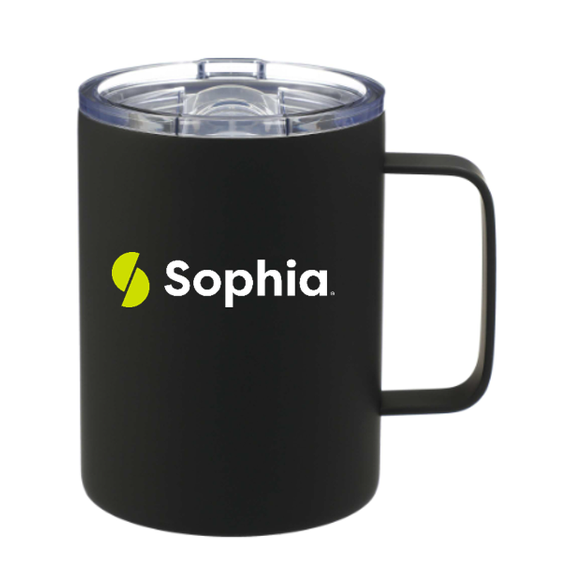 SOPHIA Rover 14oz Vacuum Insulated Camp Mug - BLACK
