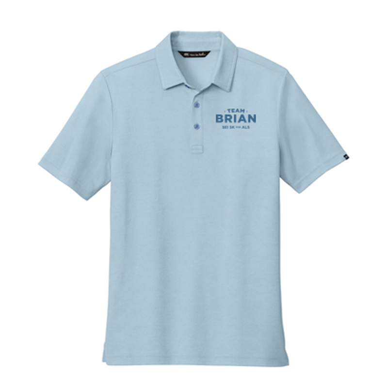 SEI TEAM BRIAN TravisMathew Oceanside Heather Polo - Allure Heather