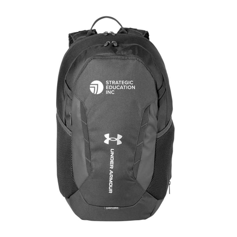NEW SEI Under Armour Hustle 6.0 Backpack - Black