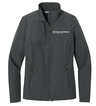 T4G Port Authority® Women’s C-FREE® Core Soft Shell - Grey Steel