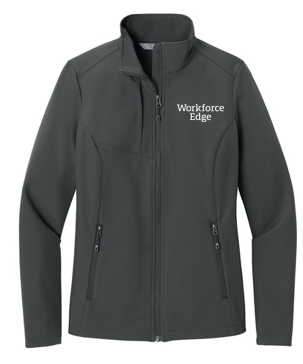 T4G Port Authority® Women’s C-FREE® Core Soft Shell - Grey Steel