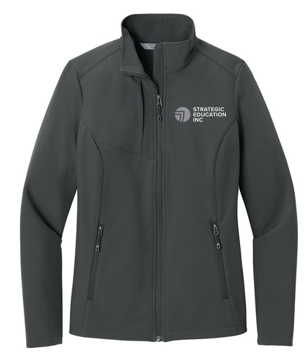 T4G Port Authority® Women’s C-FREE® Core Soft Shell - Grey Steel