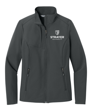 T4G Port Authority® Women’s C-FREE® Core Soft Shell - Grey Steel