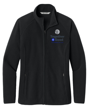 T4G Port Authority® Women’s C-FREE® Raglan Fleece - BLACK