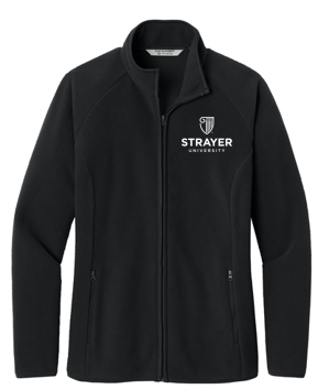 T4G Port Authority® Women’s C-FREE® Raglan Fleece - BLACK