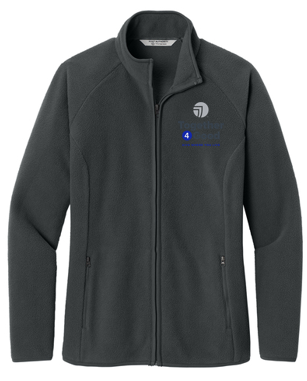 T4G Port Authority® Women’s C-FREE® Raglan Fleece - Grey Steel