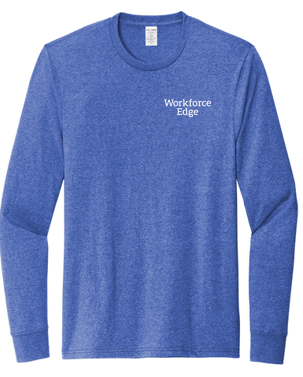 T4G Allmade® Unisex Long Sleeve Recycled Blend Tee - Reused Royal Heather