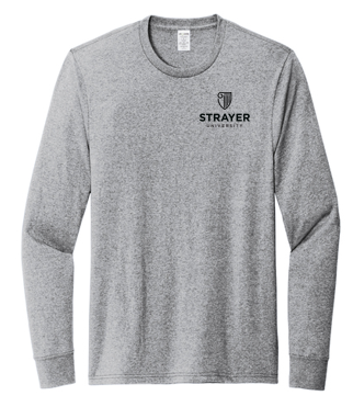 T4G Allmade® Unisex Long Sleeve Recycled Blend Tee - Remade Grey Heather