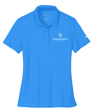 T4G Nike Women's Victory Solid Polo - Light Photo Blue