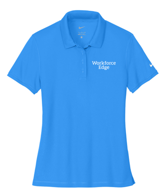 T4G Nike Women's Victory Solid Polo - Light Photo Blue