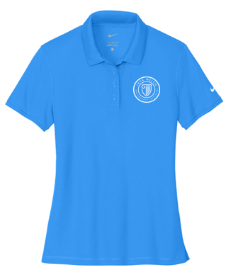 T4G Nike Women's Victory Solid Polo - Light Photo Blue