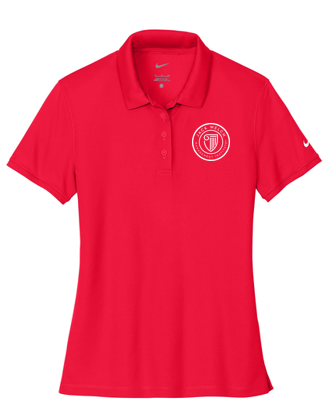 T4G Nike Women's Victory Solid Polo - University Red