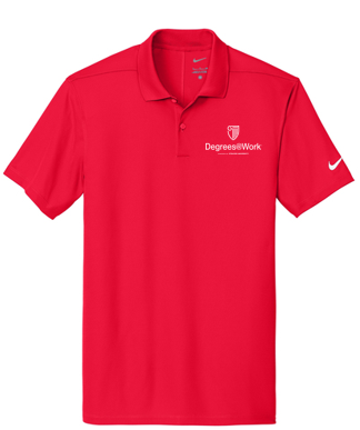 T4G Nike Victory Solid Polo - University Red