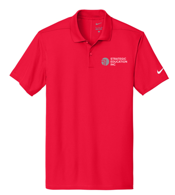 T4G Nike Victory Solid Polo - University Red