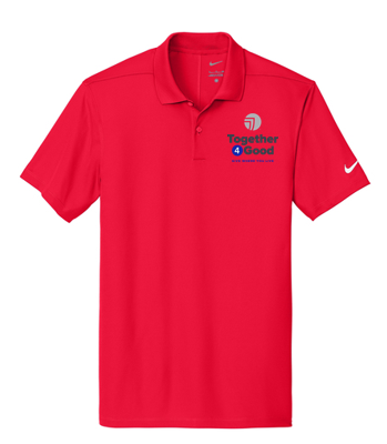 T4G Nike Victory Solid Polo - University Red