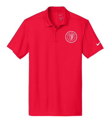 T4G Nike Victory Solid Polo - University Red