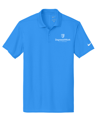 T4G Nike Victory Solid Polo - Light Photo Blue
