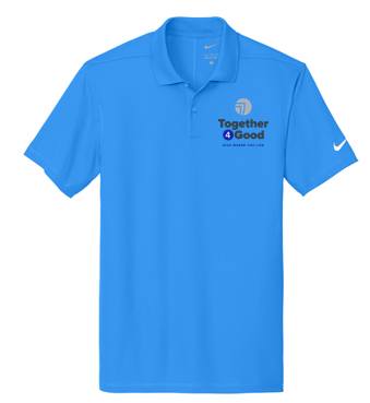 T4G Nike Victory Solid Polo - Light Photo Blue