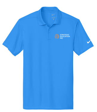 T4G Nike Victory Solid Polo - Light Photo Blue