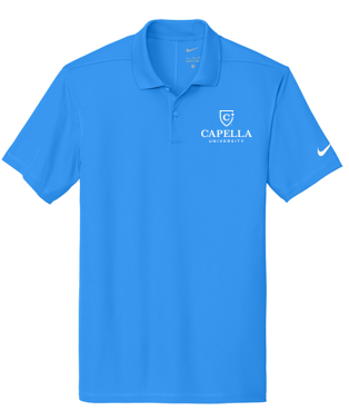 T4G Nike Victory Solid Polo - Light Photo Blue