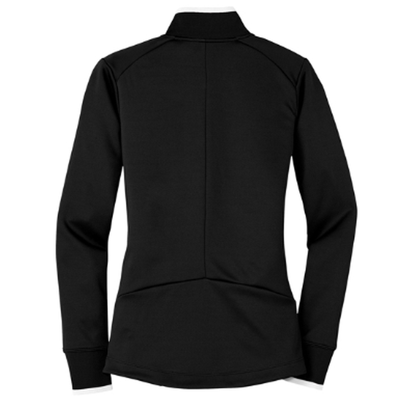SOPHIA Nike Ladies Dri-FIT 1/2-Zip Cover-Up - Black / White