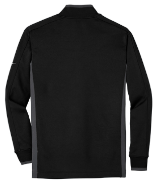 SOPHIA Nike Dri-FIT 1/2-Zip Cover-Up - Black/ Dark Grey/ White