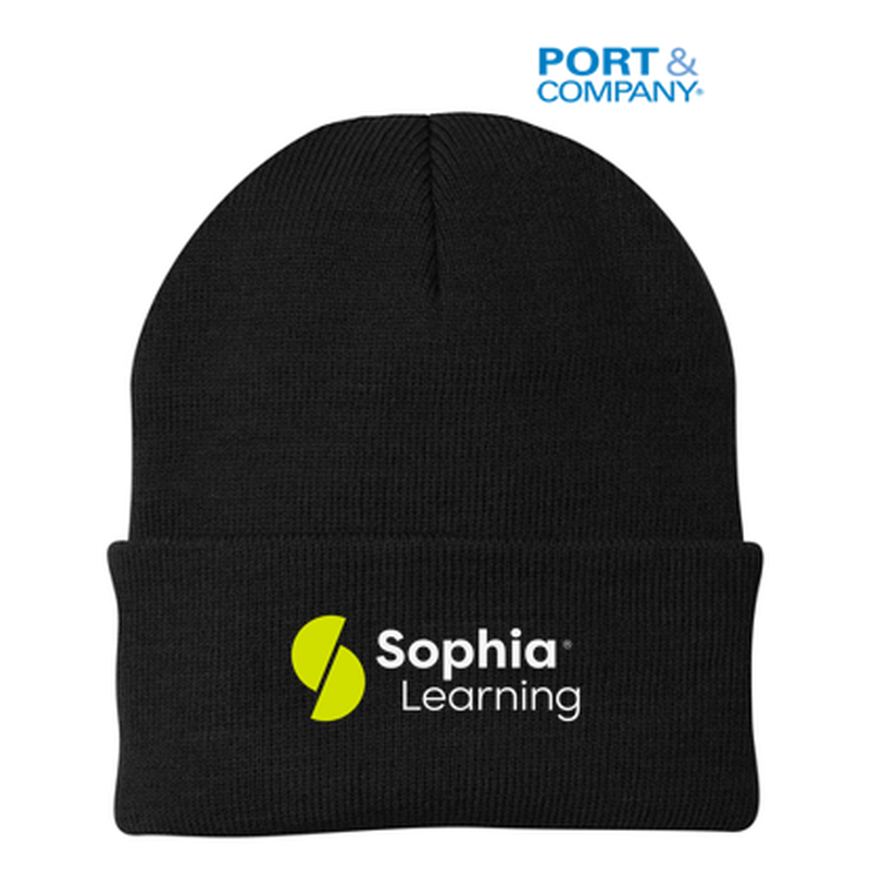 SOPHIA Knit Cap - Black