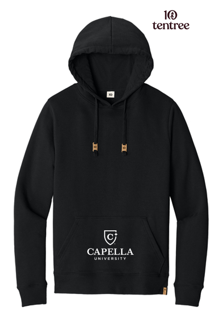 T4G tentree® Space Dye Fleece Classic Hoodie - Meteorite Black