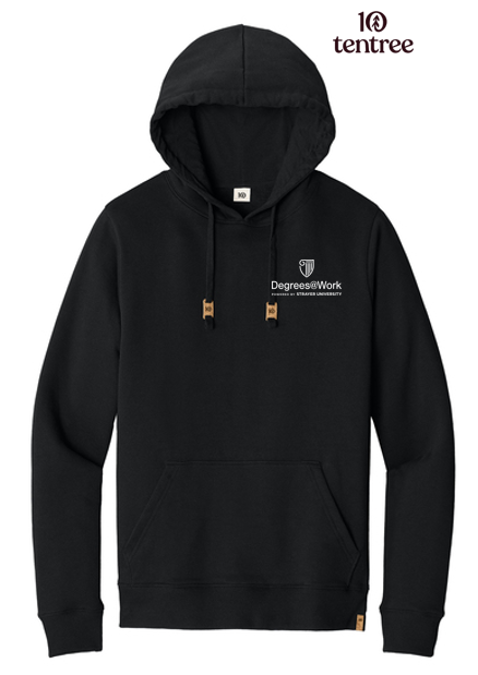 T4G tentree® Space Dye Fleece Classic Hoodie - Meteorite Black