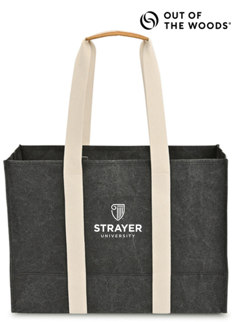 T4G Out of The Woods® Large Boxy Tote - EBONY