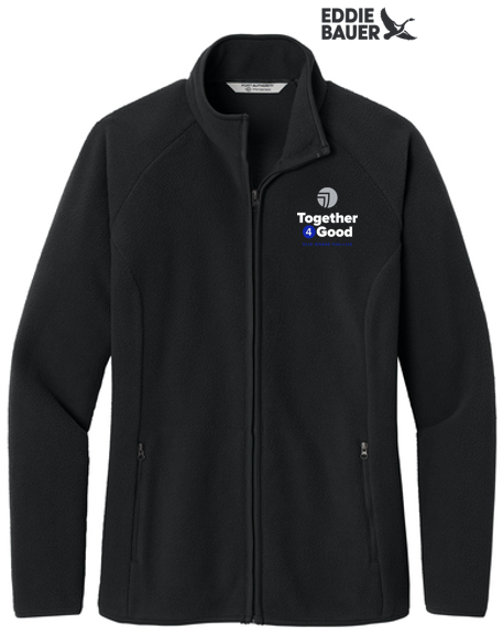 T4G Port Authority® Women’s C-FREE® Raglan Fleece - BLACK