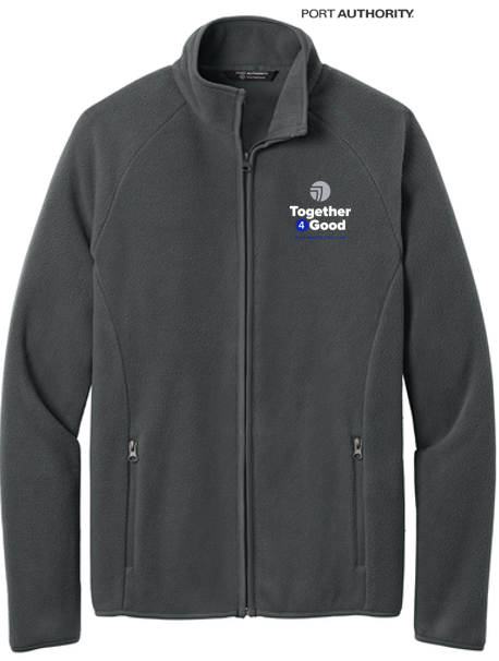 T4G Port Authority® C-FREE® Raglan Fleece - Grey Steel