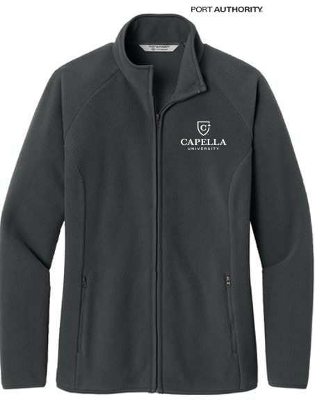 T4G Port Authority® Women’s C-FREE® Raglan Fleece - Grey Steel