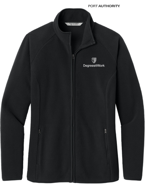 T4G Port Authority® Women’s C-FREE® Raglan Fleece - BLACK