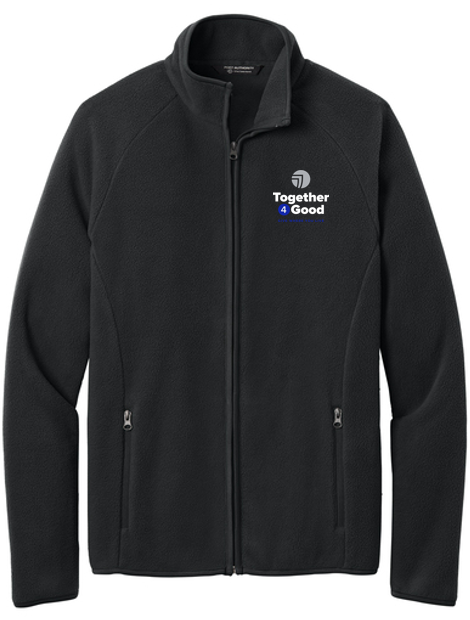 T4G Port Authority® C-FREE® Raglan Fleece - BLACK