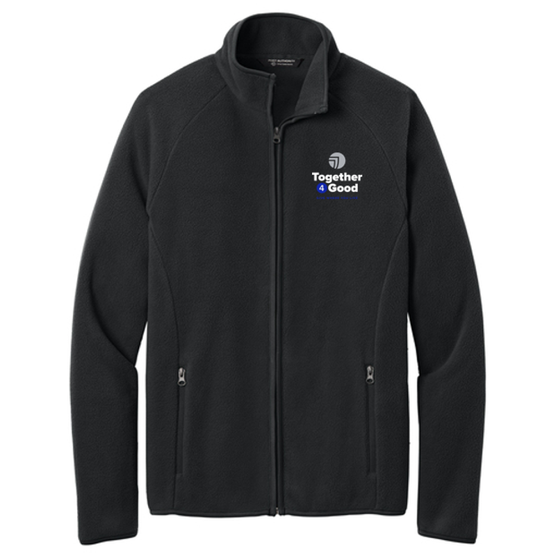 T4G Port Authority® C-FREE® Raglan Fleece - BLACK