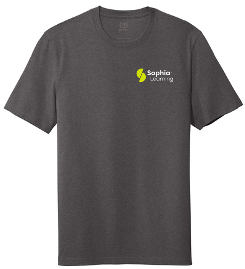 T4G District ® Re-Tee® - Deep Brown Heather