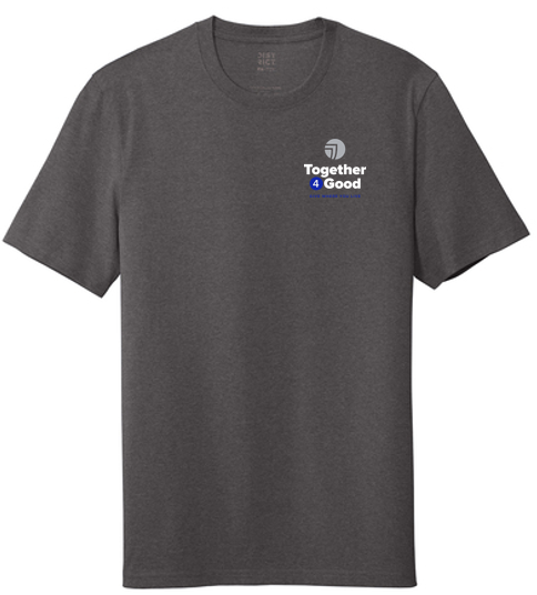T4G District ® Re-Tee® - Deep Brown Heather