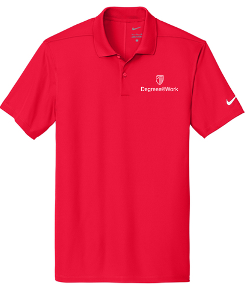 T4G Nike Victory Solid Polo - University Red