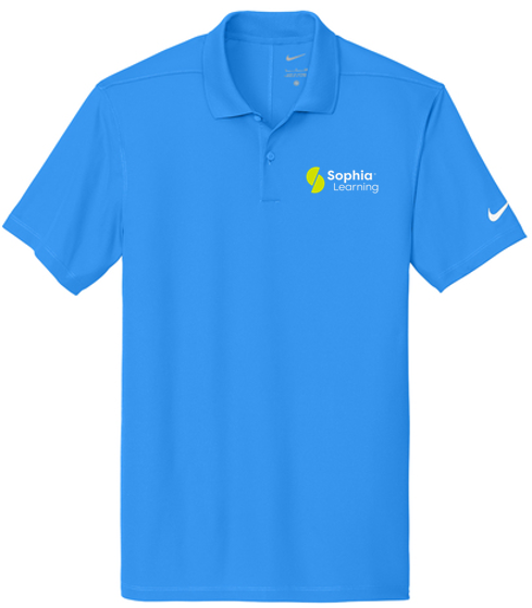 T4G Nike Victory Solid Polo - Light Photo Blue