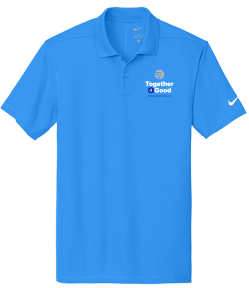 T4G Nike Victory Solid Polo - Light Photo Blue