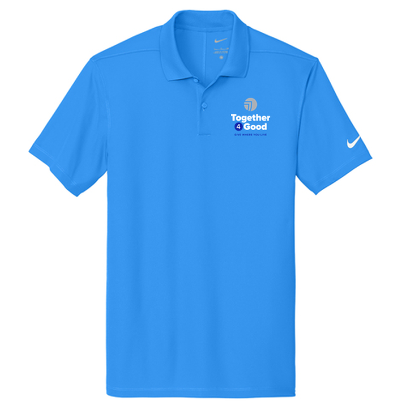 T4G Nike Victory Solid Polo - Light Photo Blue