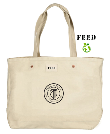 T4G FEED Organic Cotton Weekend Tote - Natural