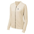 SEI Sport-Tek® Ladies Lightweight French Terry Bomber - Ecru