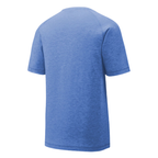 SEI TEAM BRIAN Sport-Tek® PosiCharge® Tri-Blend Wicking Raglan Tee - True Royal Heather